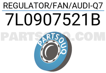 VAG 7L0907521B REGULATOR/FAN/AUDI-Q7