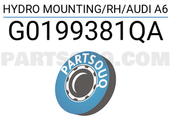 VAG G0199381QA HYDRO MOUNTING/RH/AUDI A6