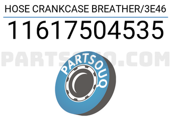 Vaico 11617504535 HOSE CRANKCASE BREATHER/3E46
