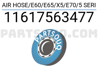 Vaico 11617563477 AIR HOSE/E60/E65/X5/E70/5 SERI