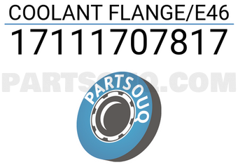 Vaico 17111707817 COOLANT FLANGE/E46