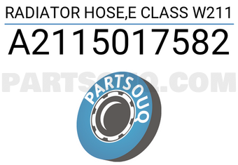 Vaico A2115017582 RADIATOR HOSE,E CLASS W211