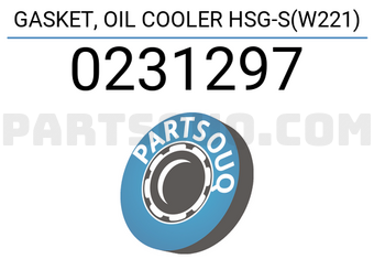 Victor Reinz 0231297 GASKET, OIL COOLER HSG-S(W221)