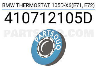 Wahler 410712105D BMW THERMOSTAT 105D-X6(E71, E72)