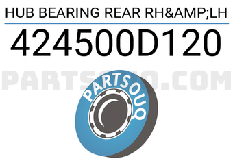 XBG 424500D120 HUB BEARING REAR RH&LH