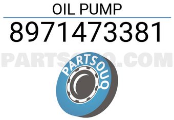 YSK 8971473381 OIL PUMP