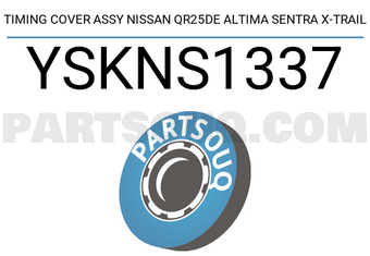 YSK YSKNS1337 TIMING COVER ASSY NISSAN QR25DE ALTIMA SENTRA X-TRAIL