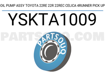 YSK YSKTA1009 OIL PUMP ASSY TOYOTA 22RE 22R 22REC CELICA 4RUNNER PICK UP