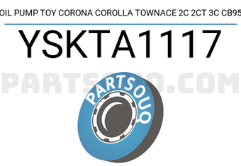 YSK YSKTA1117 OIL PUMP TOY CORONA COROLLA TOWNACE 2C 2CT 3C CB95