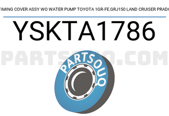 YSK YSKTA1786 TIMING COVER ASSY WO WATER PUMP TOYOTA 1GR-FE.GRJ150 LAND CRUISER PRADO
