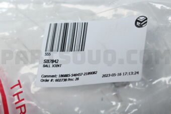 SB7842 BALL JOINT