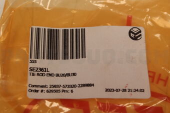 SE2361L TIE ROD END BU20/BU30