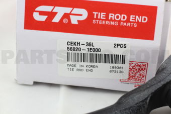 CEKH36L TIE ROD END FEMALE RH