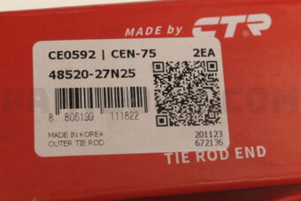 CEN75 TIE ROD END OUTER FEM