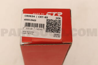 CRT85 RACK END