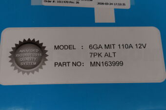 MN163999 ALTERNATOR