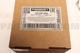0117P038 BOOT OUTER CVJ (90,2X123X31) KIT