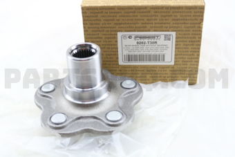 0282T30R REAR WHEEL HUB WITHOUT BEARING