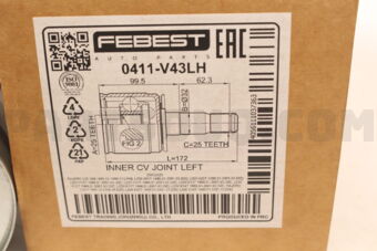 0411V43LH INNER JOINT LEFT 25X32X25