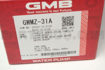 GWMZ31A WATER PUMP (KIA PRIDE)