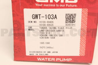 GWT103A WATER PUMP