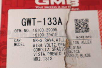 GWT133A WATER PUMP