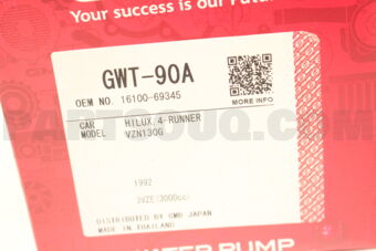 GWT90A WATER PUMP