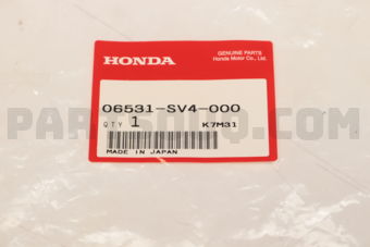 06531SV4000 SEAL KIT A,P/S (R