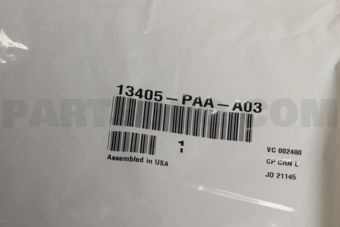 13405PAAA03 BELT,TIMING BALAN