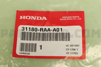 31180RAAA01 PULLEY COMP,IDLER