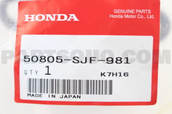 50805SJF981 MTG RUB ASSY,TRNS