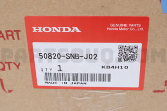 50820SNBJ02 MTG RUB ASSY,ENG