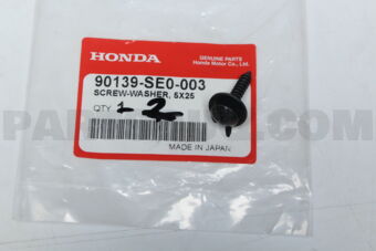 90139SE0003 SCREW,TAPPING WAS