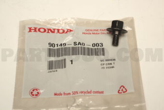 90149SA0003 BOLT,BUMPER