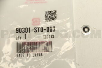 90301ST0003 PUSH NUT 3MM