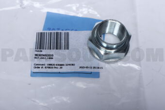 90305692010 NUT,AXLE,14MM