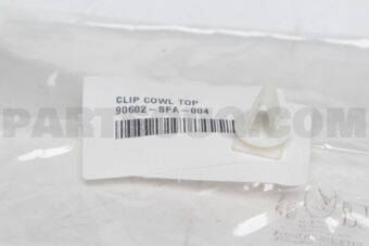 90602SFA004 CLIP,COWL TOP