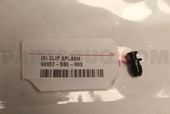 90657SB0003 CLIP, SPLASH SHIELD