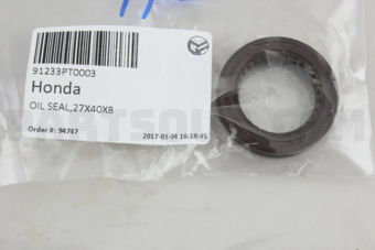 91233PT0003 OIL SEAL,27X40X8
