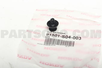 91501S04003 CLIP,INN FENDER