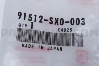 91512SX0003 CLIP,QTRMLDGFR