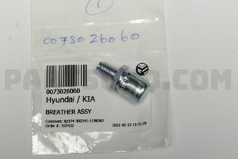 0073026060 BREATHER ASSY