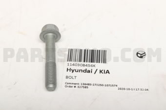 1140308456K BOLT