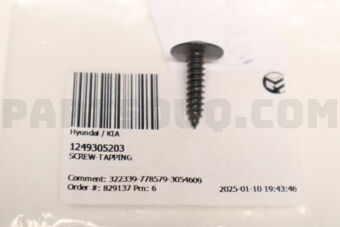 1249305203 SCREW-TAPPING