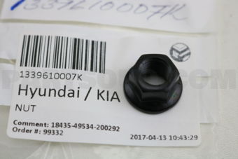 1339610007K NUT