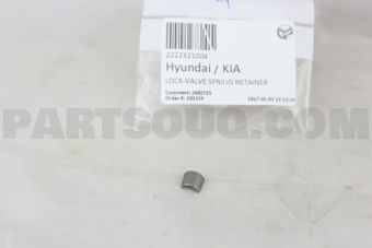 2222321004 LOCK-VALVE SPRING RETAINER