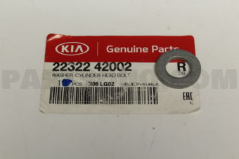 2232242002 WASHER-CYLINDER HEAD BOLT