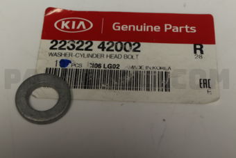 2232242002 WASHER-CYLINDER HEAD BOLT
