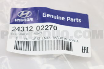 2431202270 BELT-VALVE TIMING