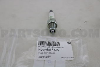 2740018110 PLUG ASSY-SPARK